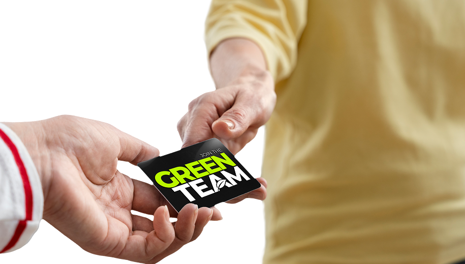 Green Team Card