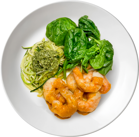 Tomato Basil Shrimp