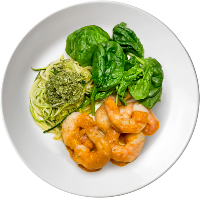 Tomato Basil Shrimp