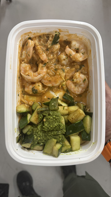 Tomato Basil Shrimp